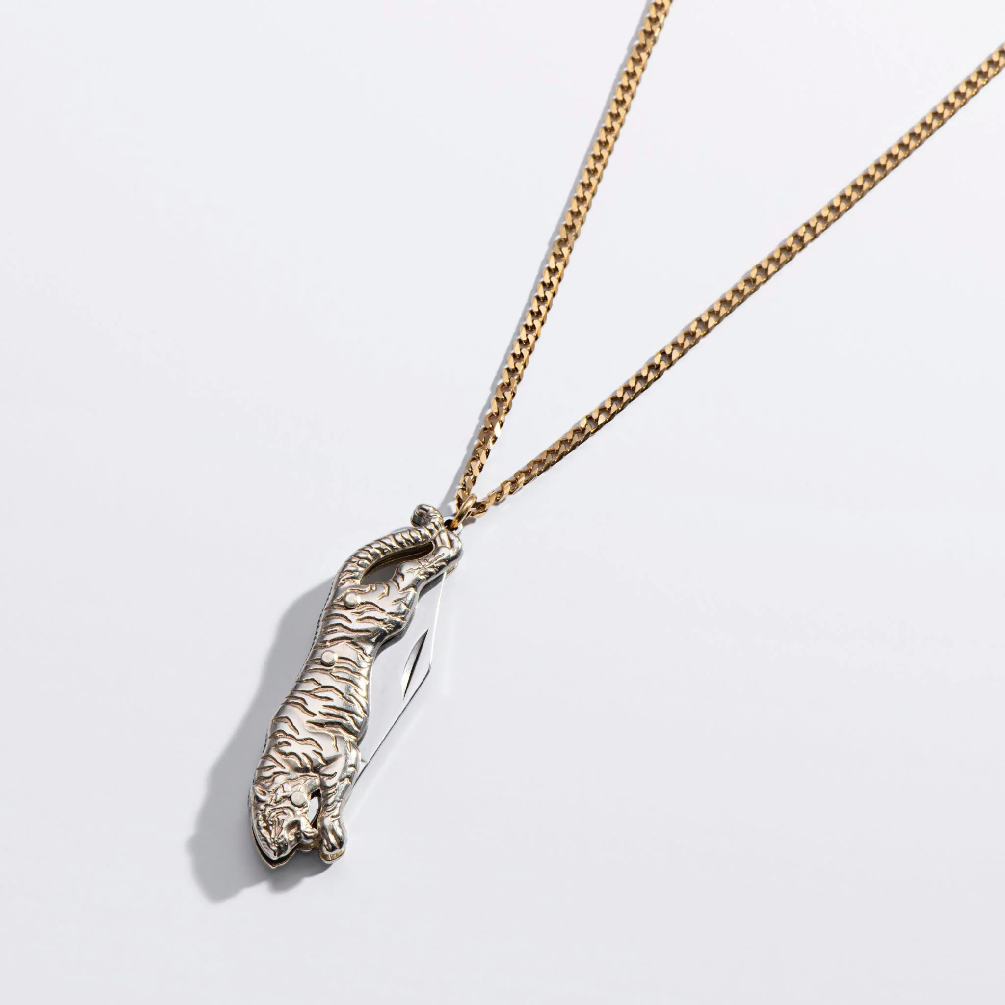 Long Tiger Utility Necklace