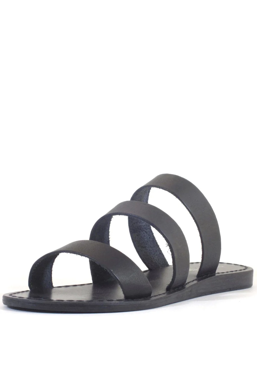 Trigg Leather Slides - Image 3