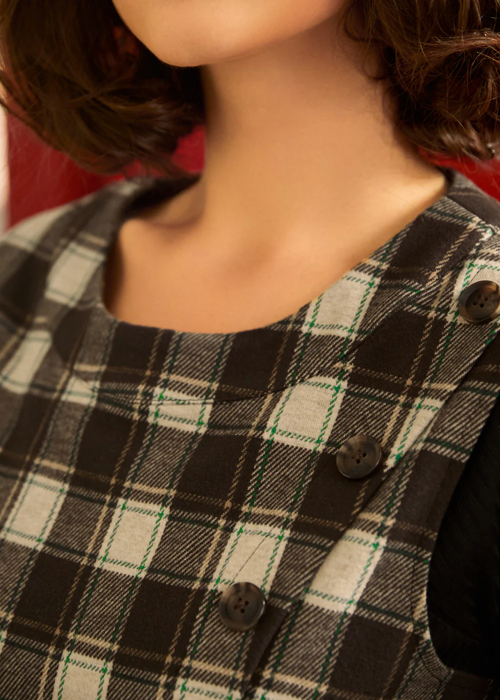 Checkmate Charm Jumper Dress - Image 2