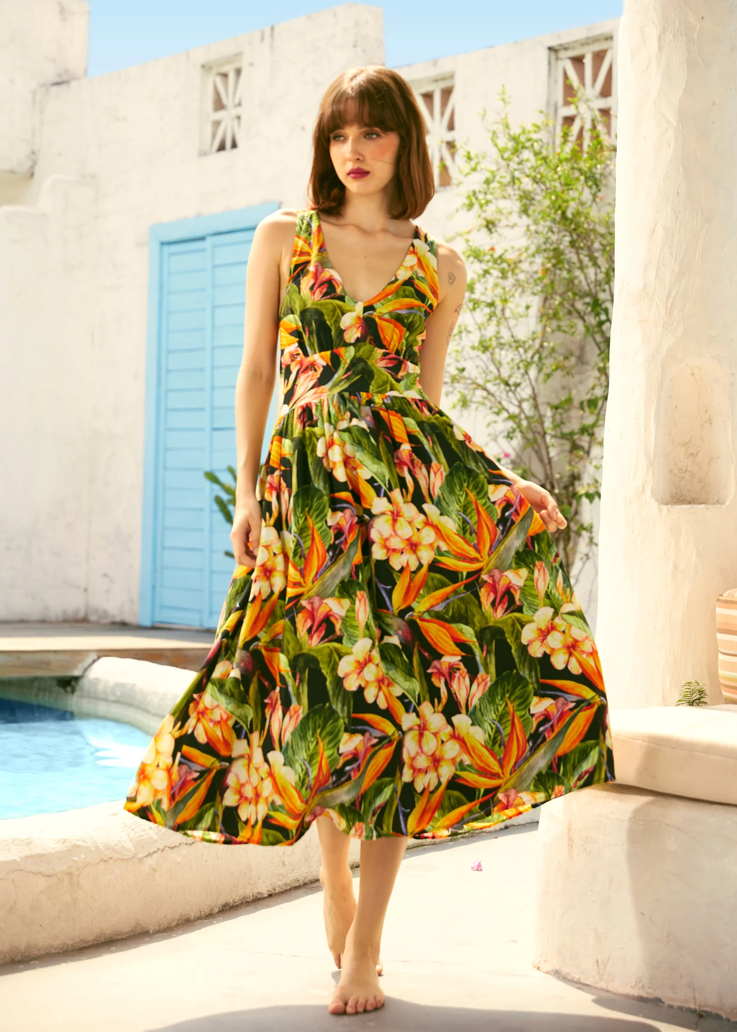 Mix & Mingle Midi Dress