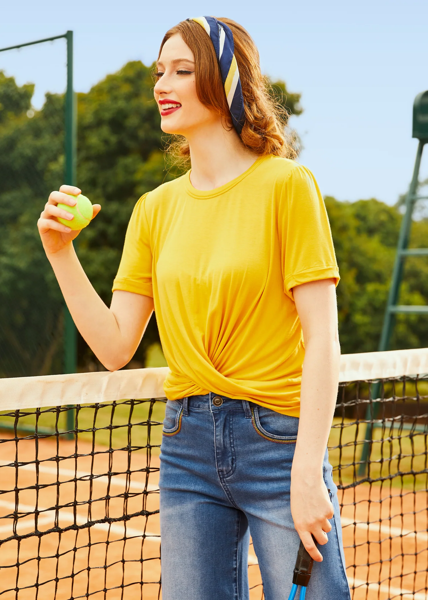 A Twist Of Fun Knit Top (Final Sale) - Image 2