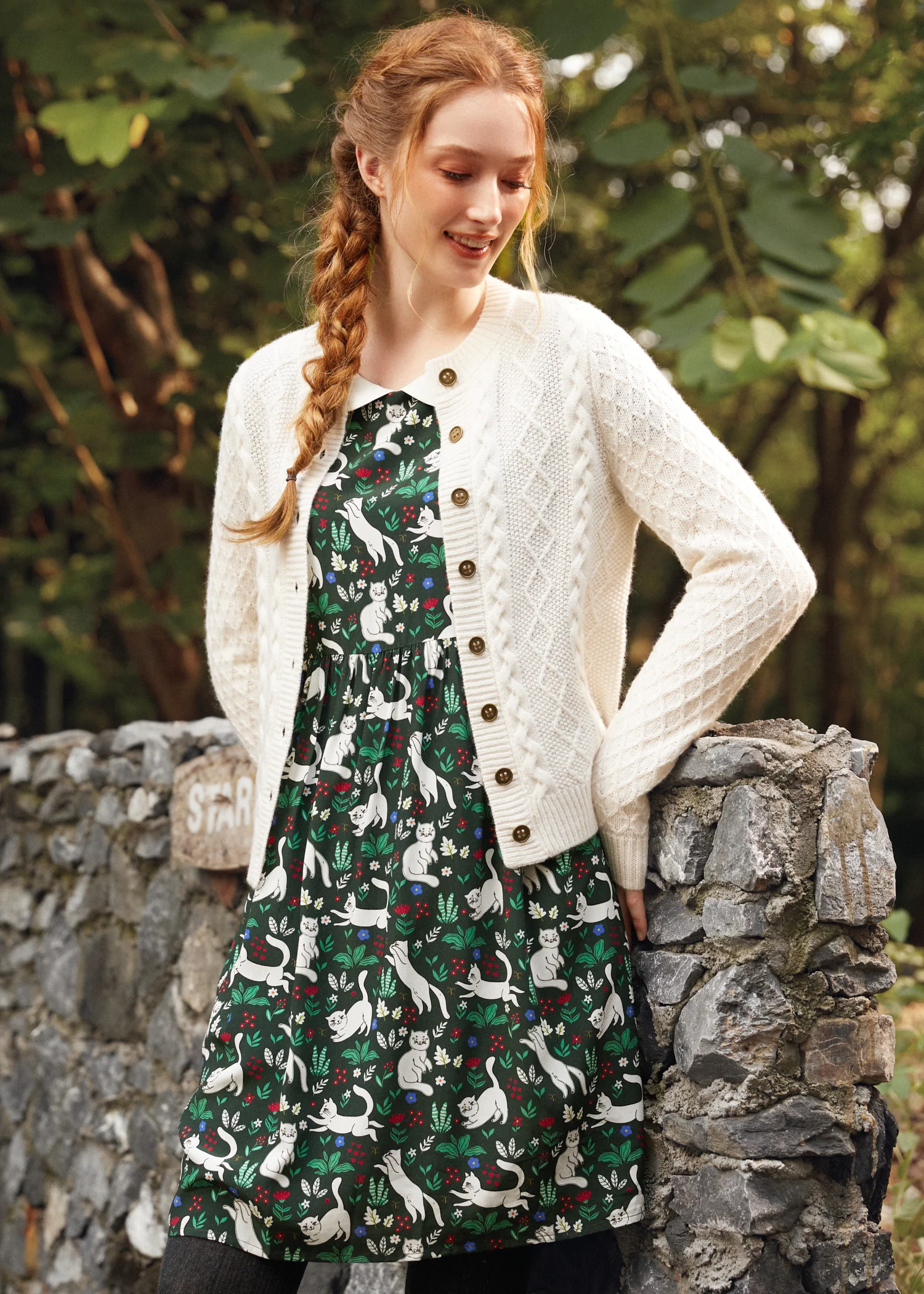 Twist & Shout Cable Cardigan - Image 7