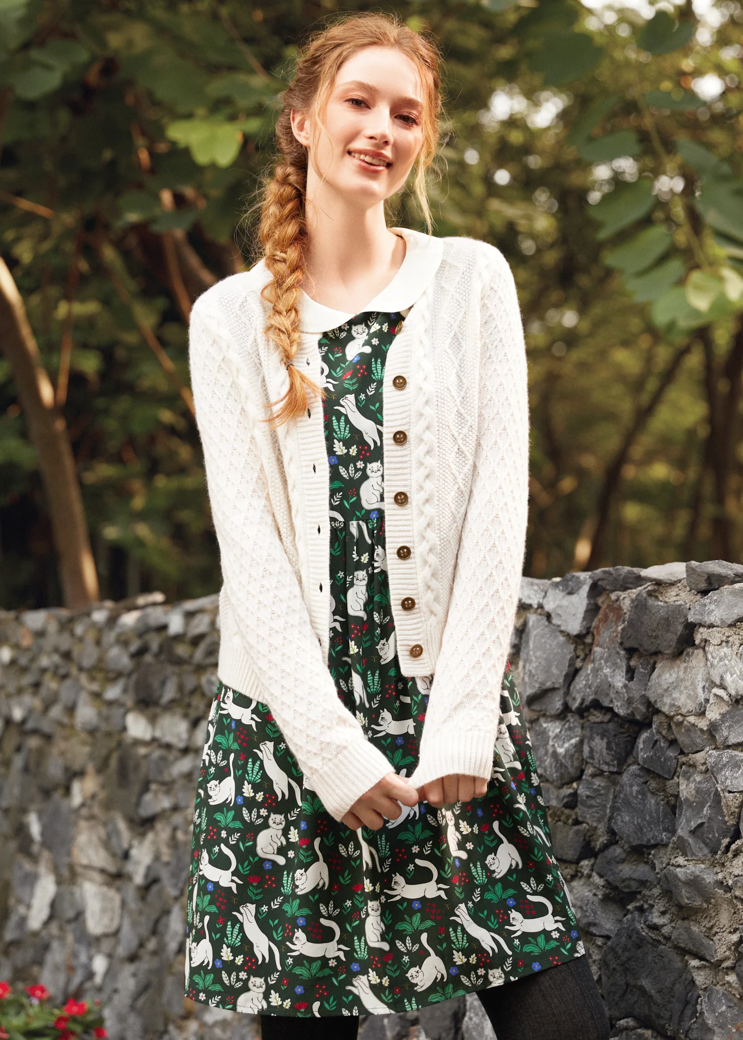 Twist & Shout Cable Cardigan - Image 8