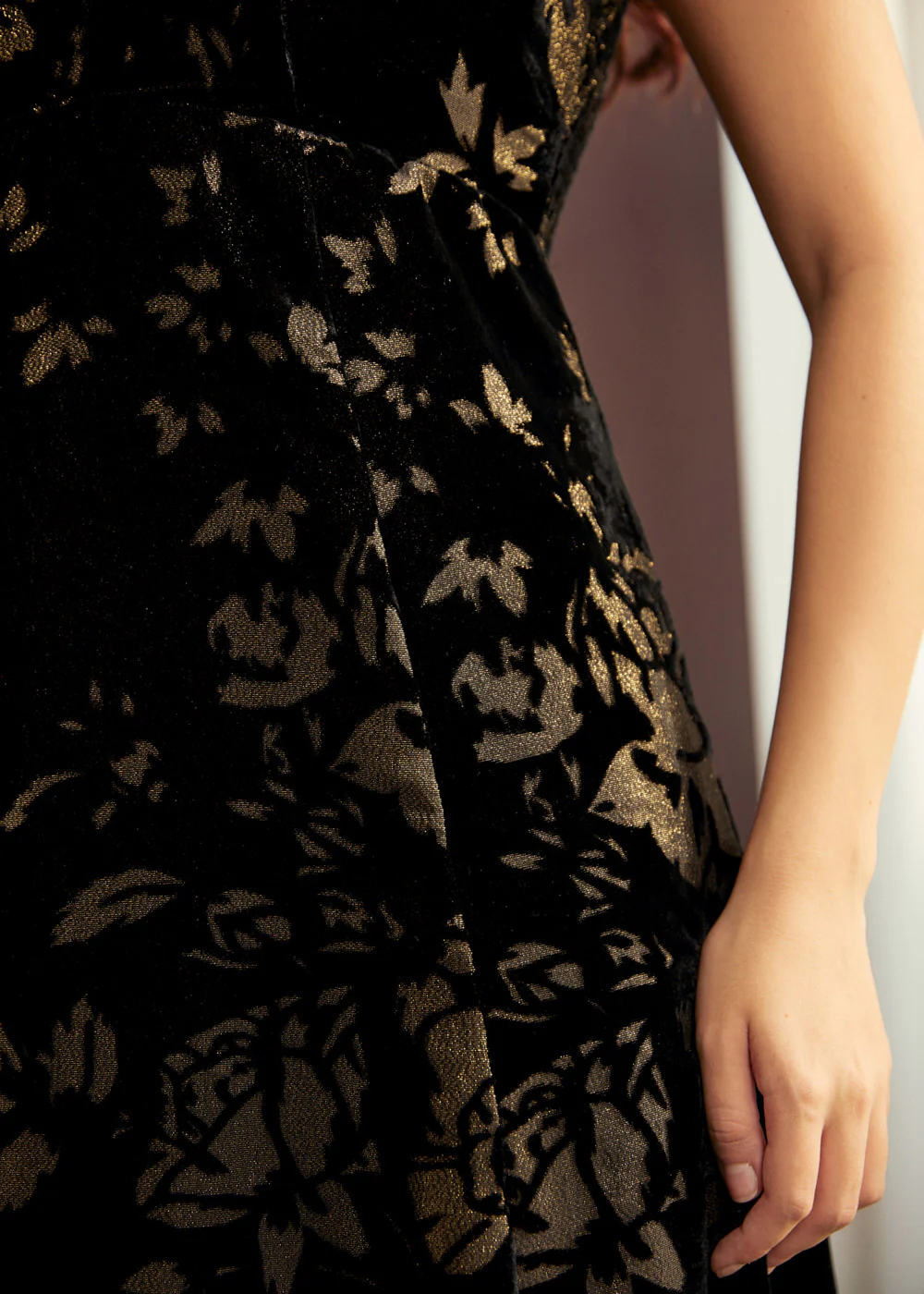 The Midnight Cameo Maxi Dress - Image 5