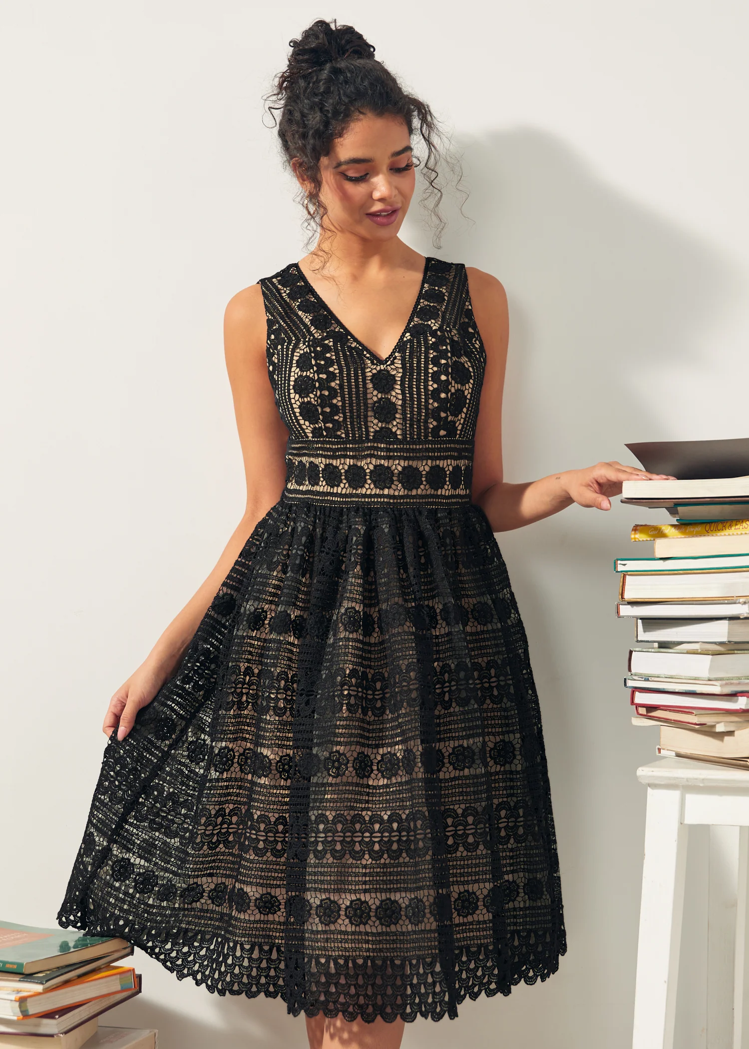 The Vivienne V-Neck Dress - Image 7