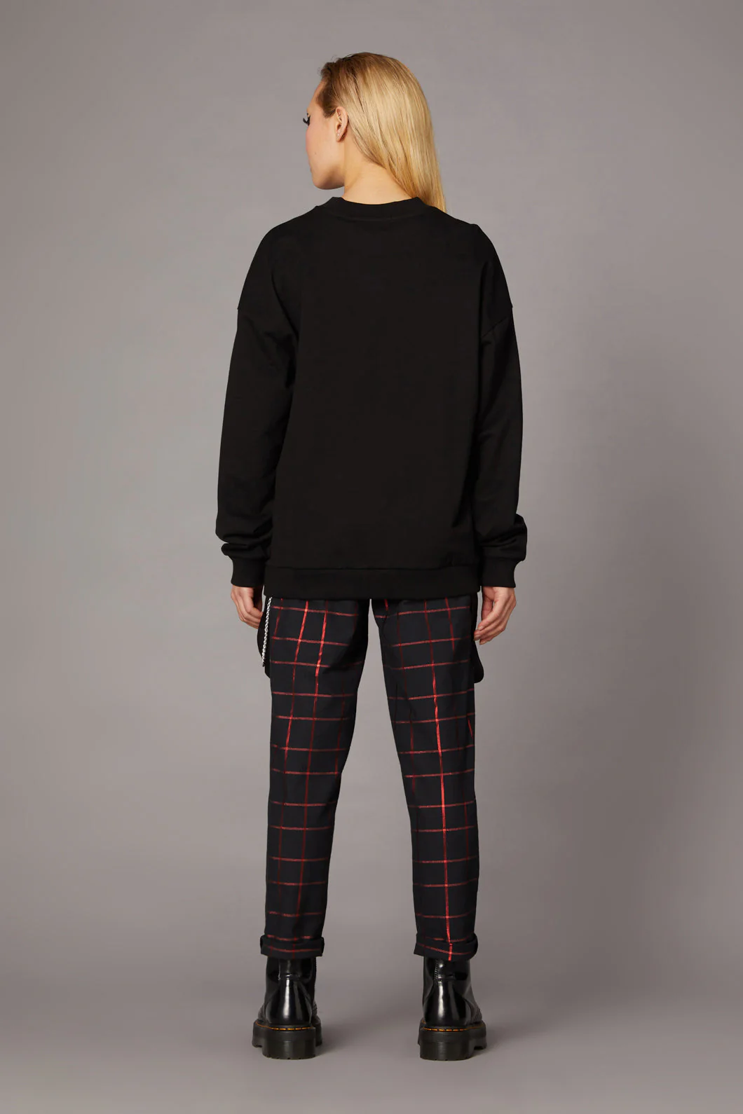 Vampire Print Sweatshirt - Image 3