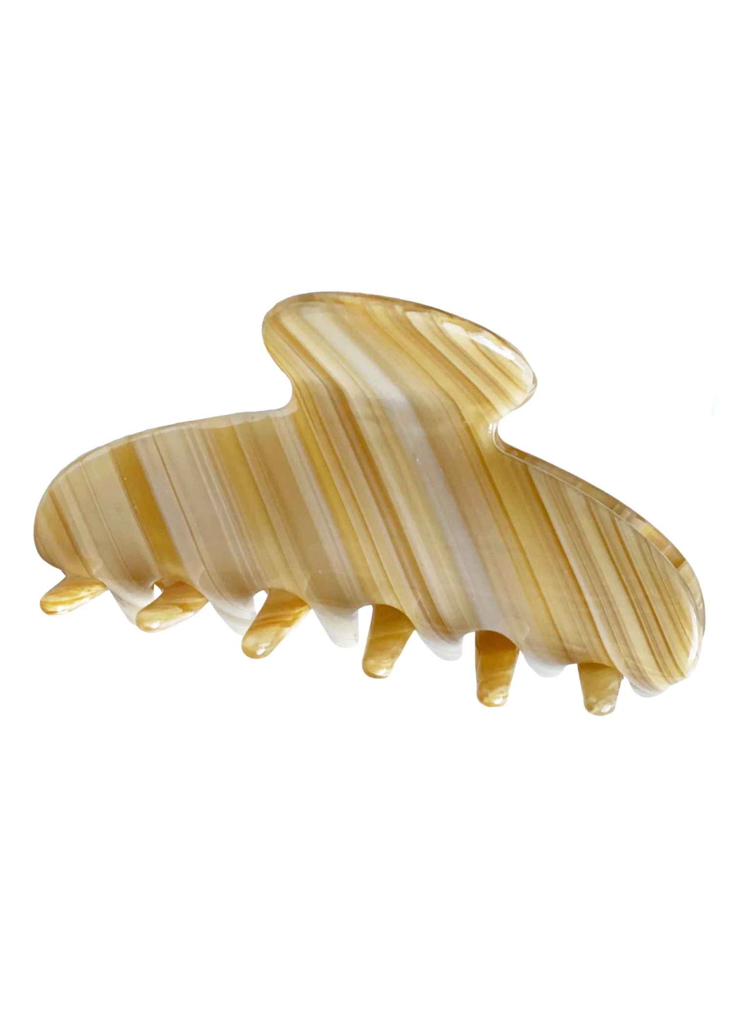 Vanilla Swirl Claw Hair Clip