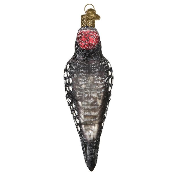 Vintage Hairy Woodpecker Ornament - Image 2