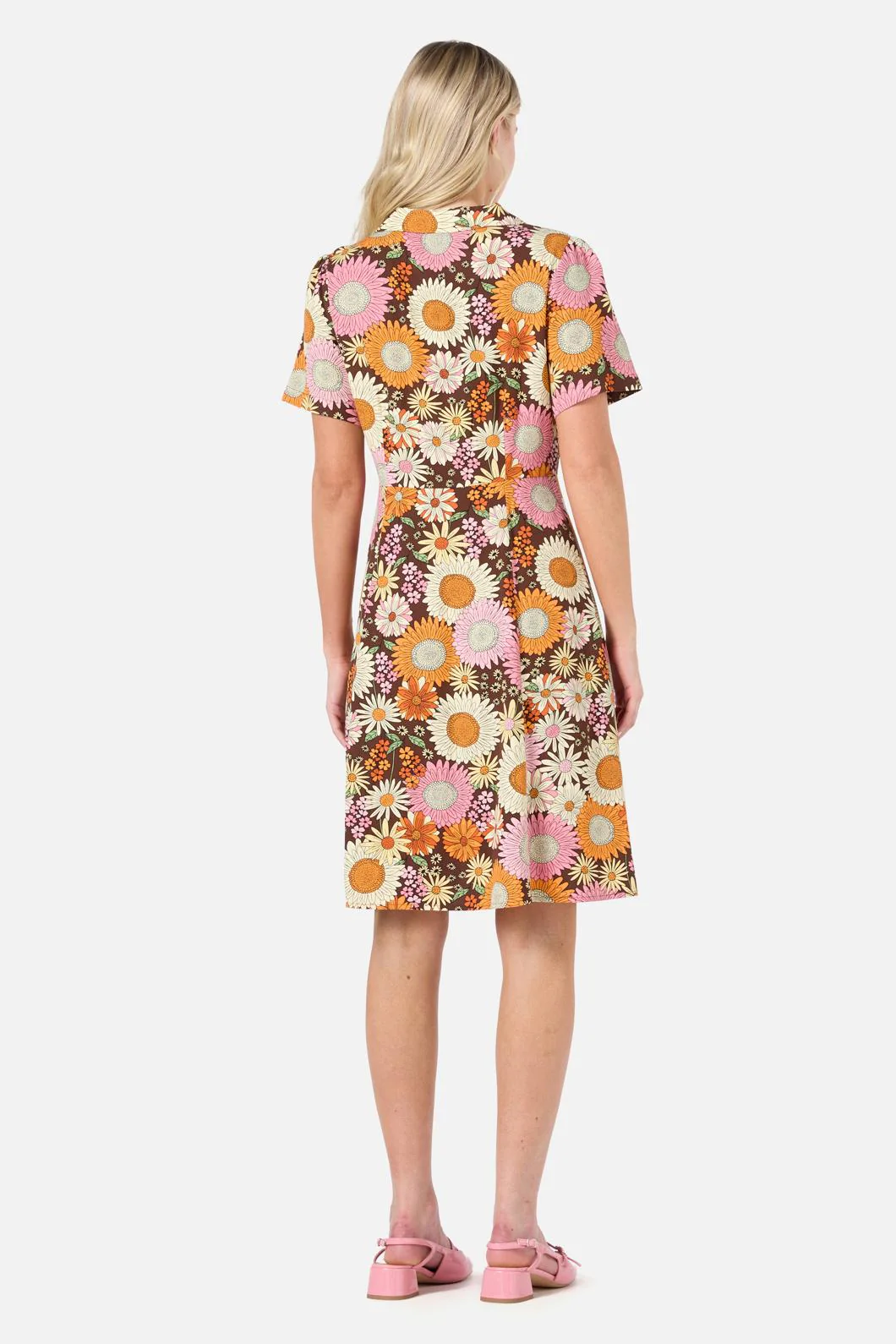 Viva Floral Shirt Dress - Image 6