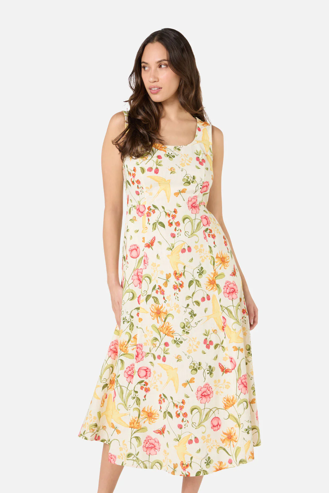Whimsical Garden Midi Dress - Image 5