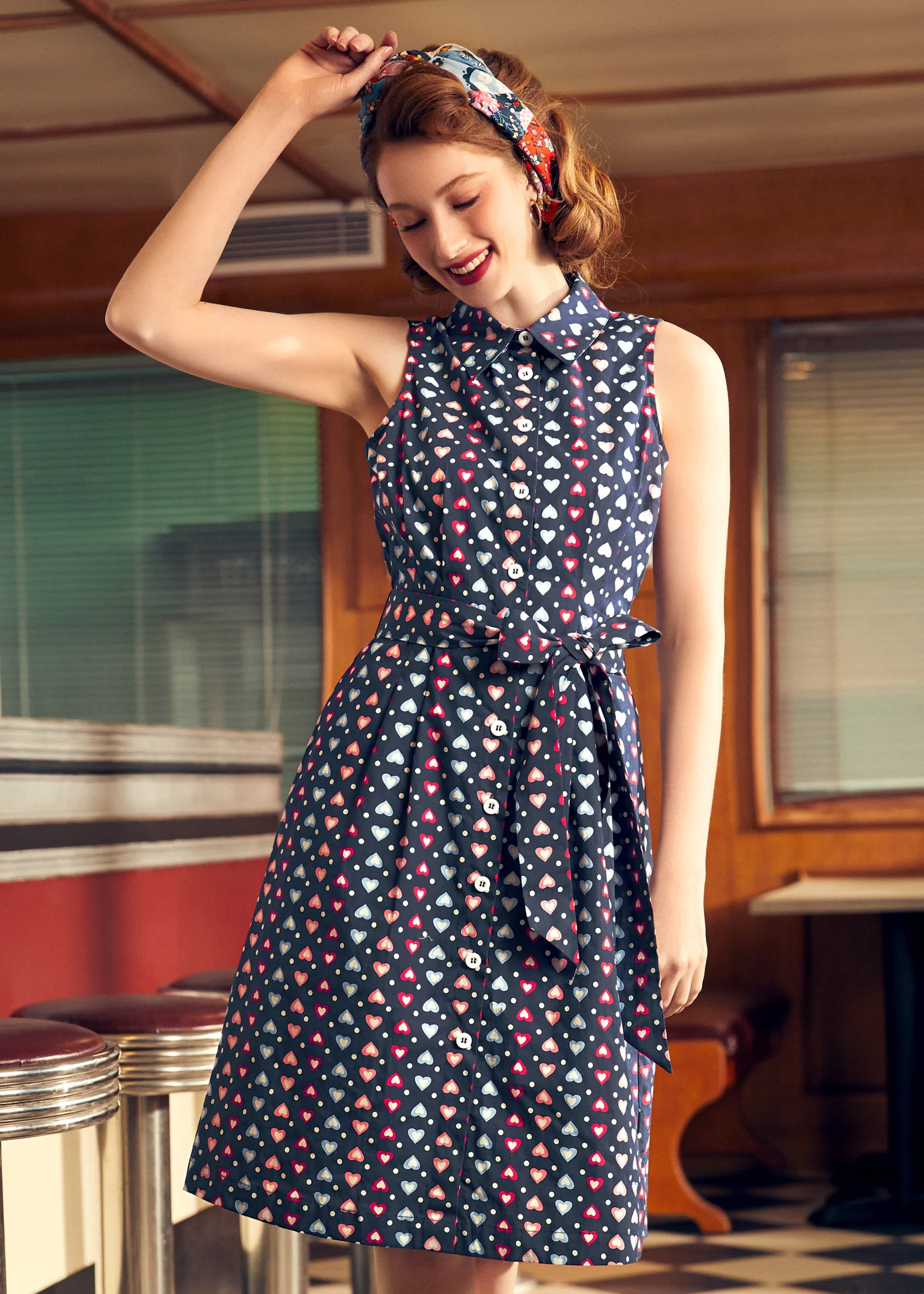 Can't Slow My Roll Shirt Dress - Image 3