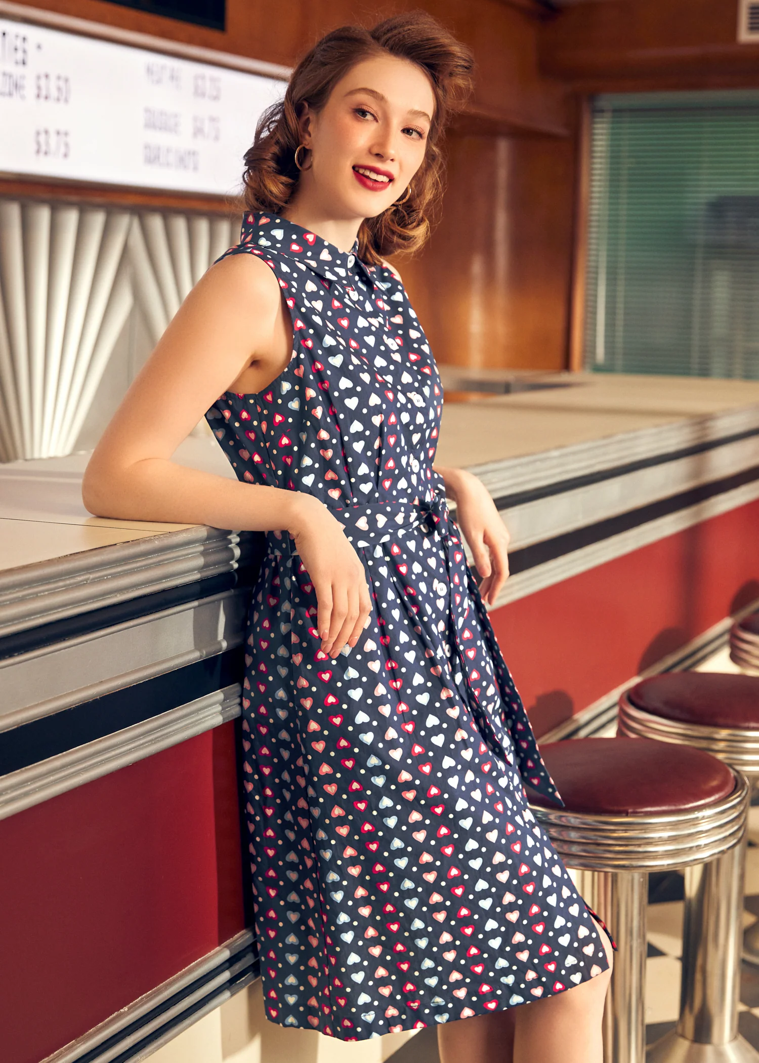 Can't Slow My Roll Shirt Dress - Image 5