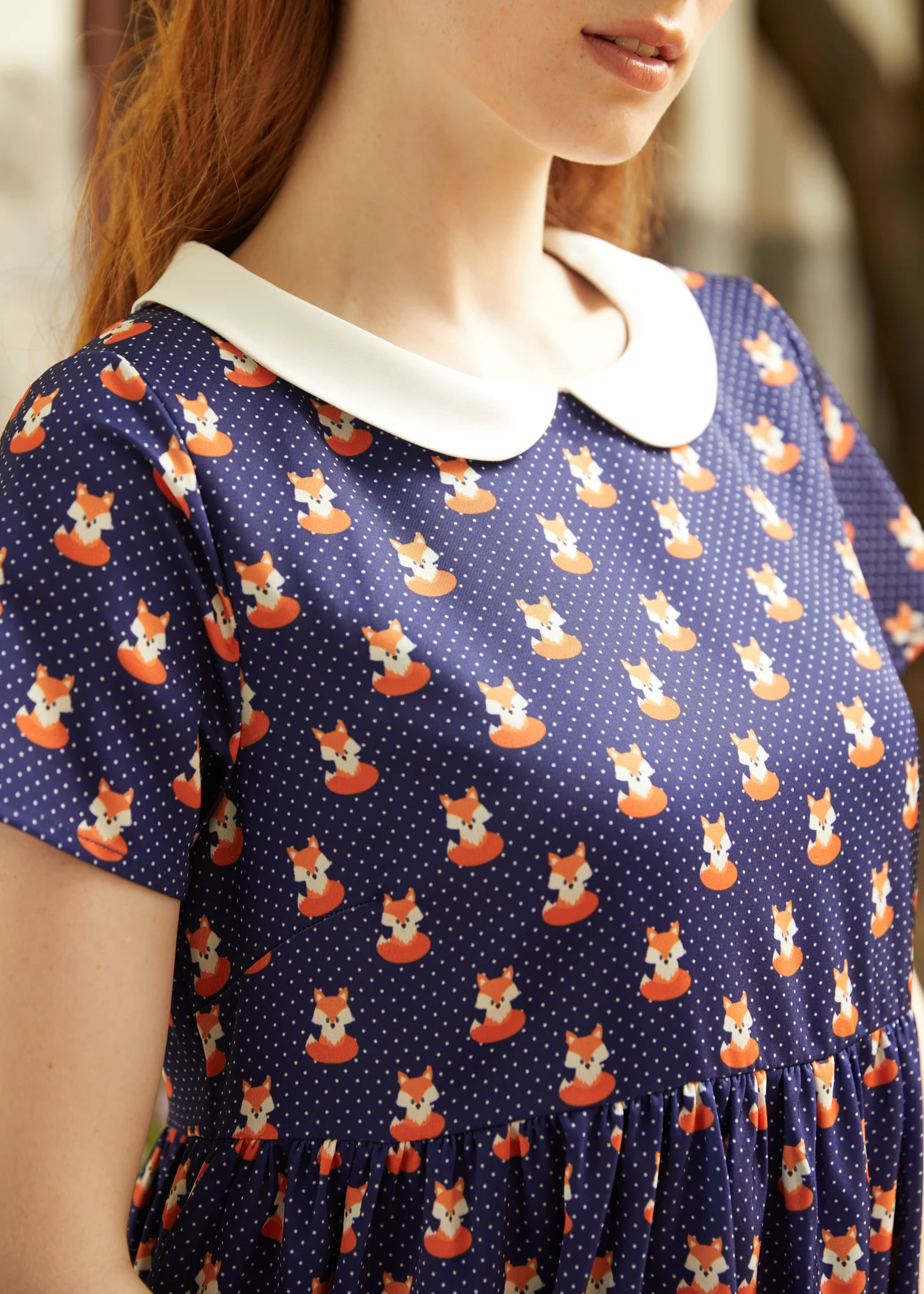 Whimsy & Wonder Collar Empire Dress - Image 5