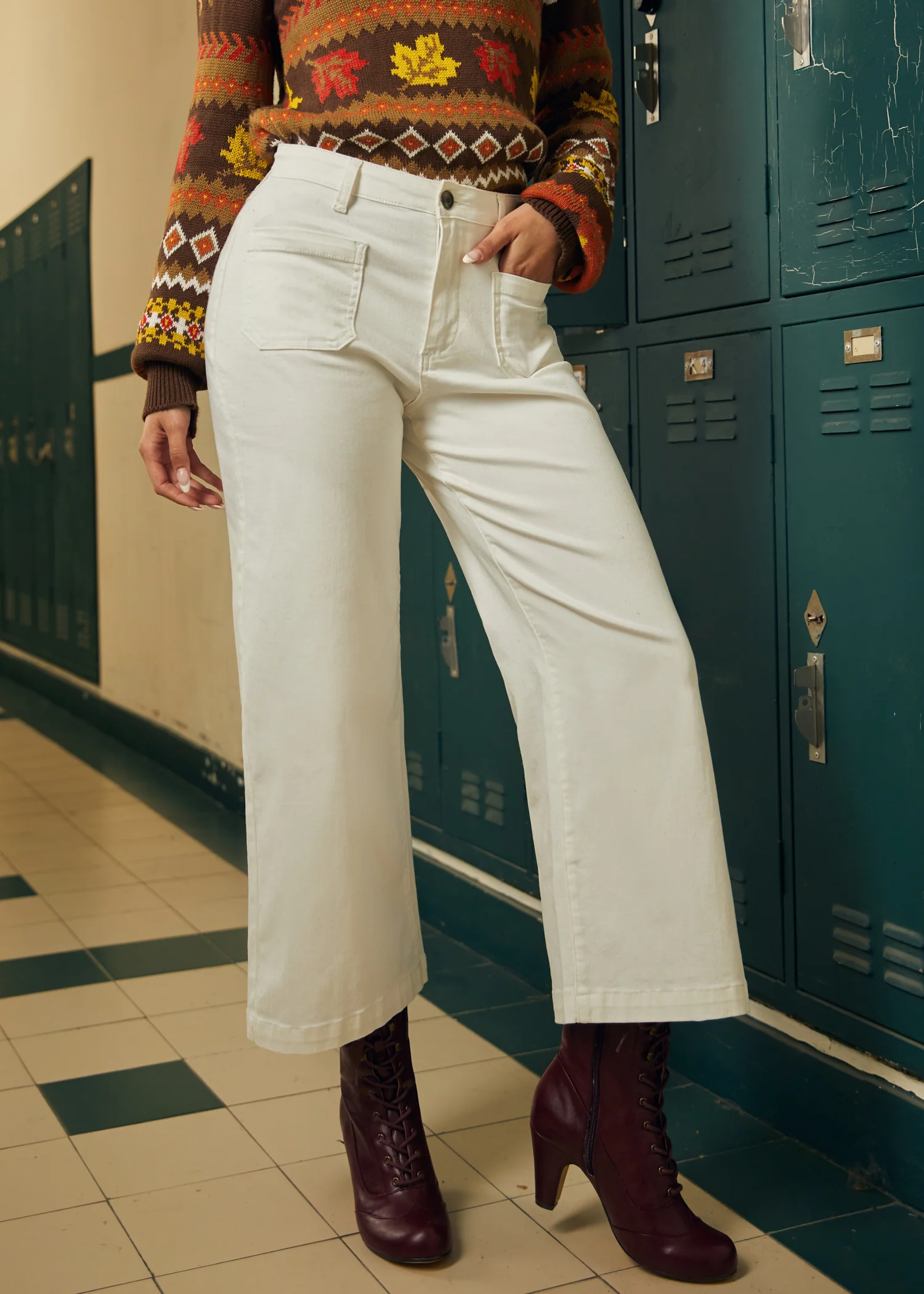 Boho Bliss Wide Leg Crop Pant - Image 6