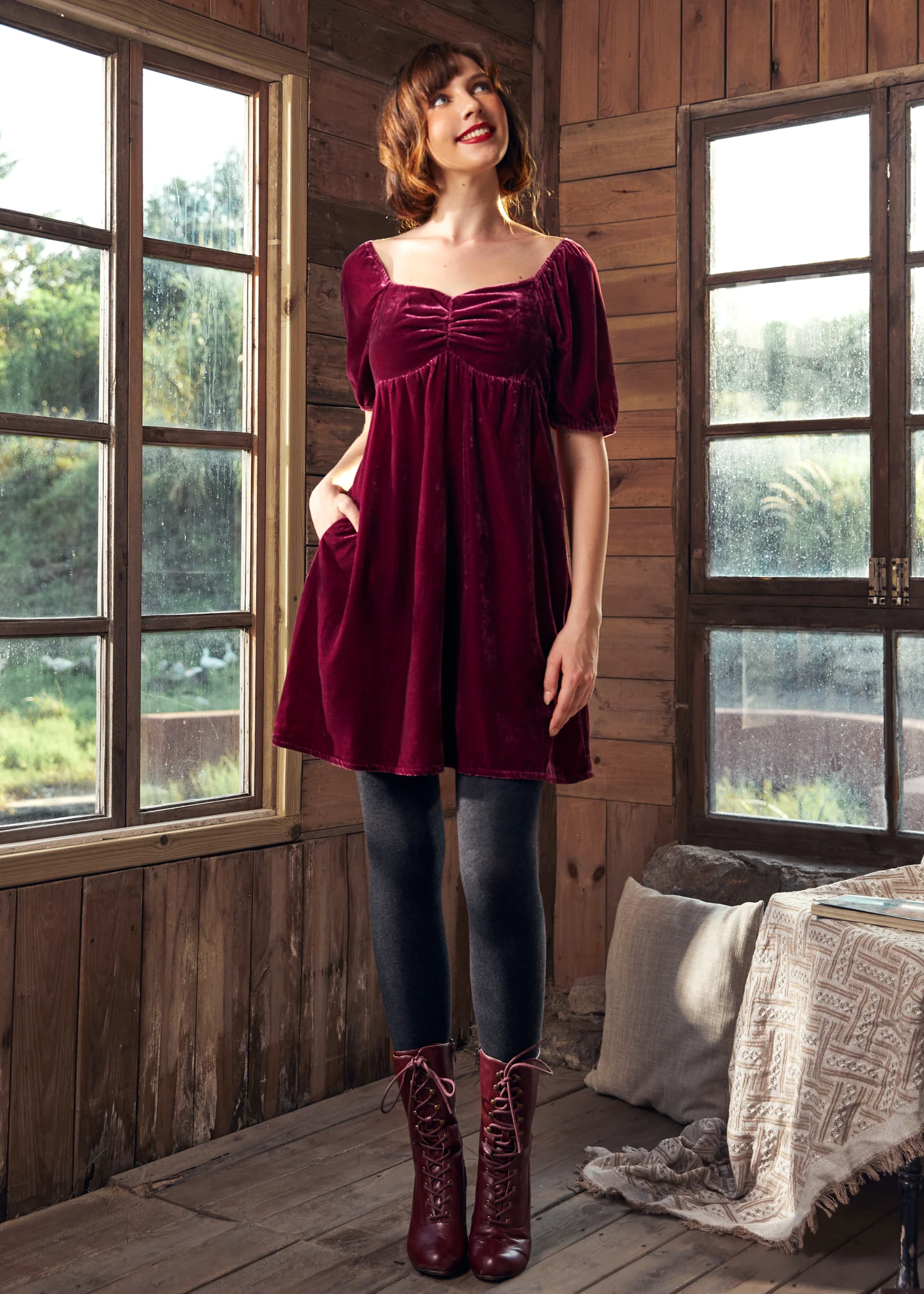 Who's My Sweetheart? Babydoll Dress (Final Sale) - Image 4