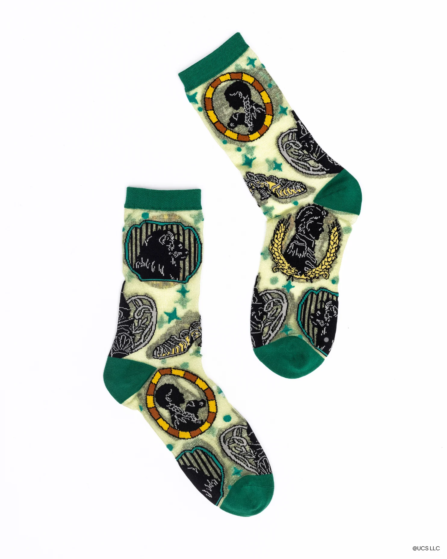 Wicked All Roads Lead to Oz Shimmer Sheer Crew Sock - Image 3