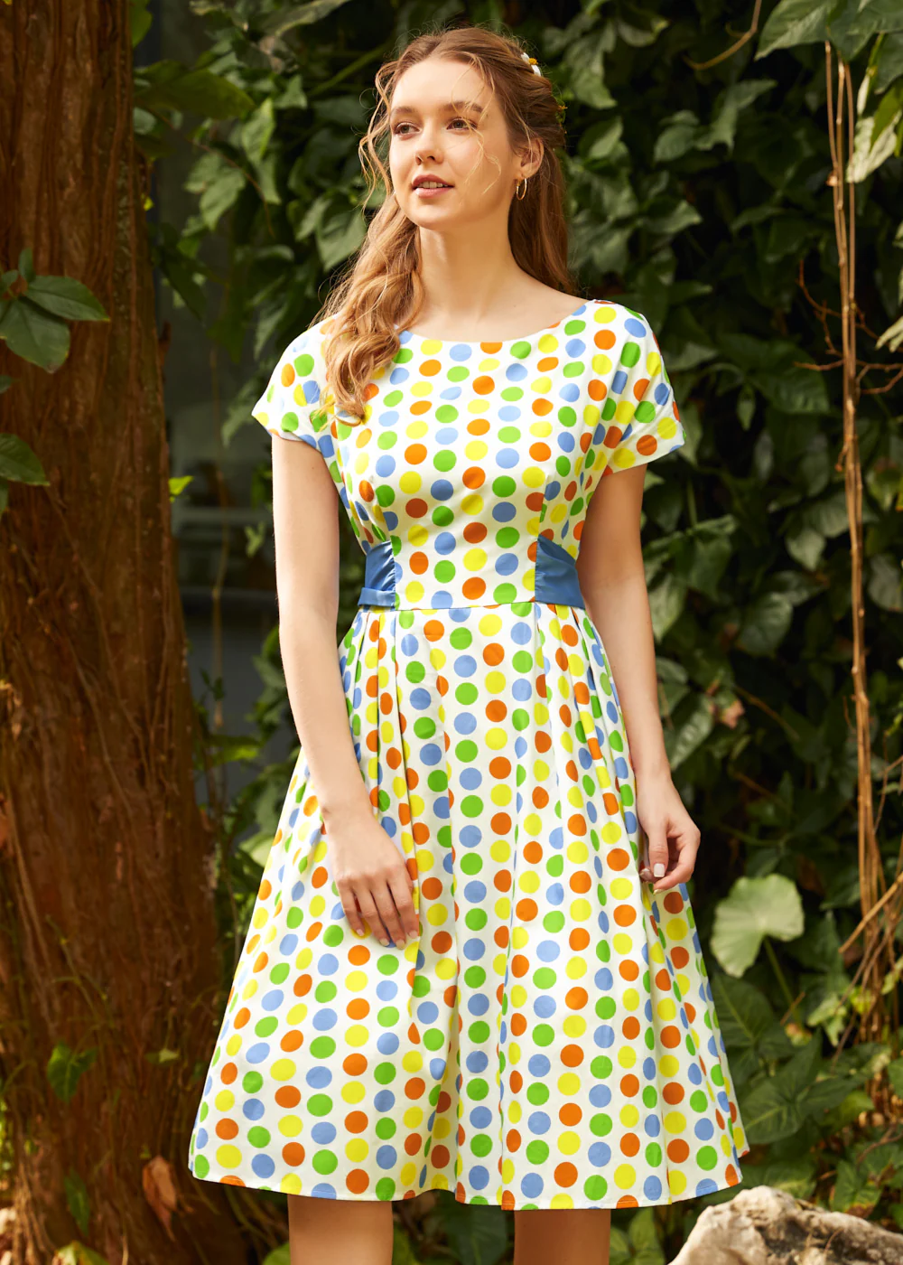 Confetti Daydream Fit & Flare Dress - Image 6
