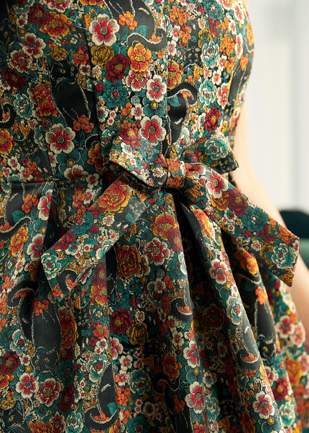 The Purrfectly Poised Fit & Flare Dress - Image 2
