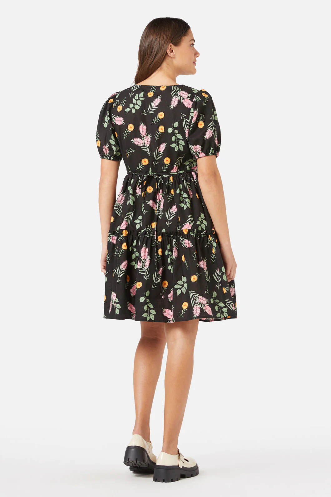 Wild Flower Mini Dress - Image 5