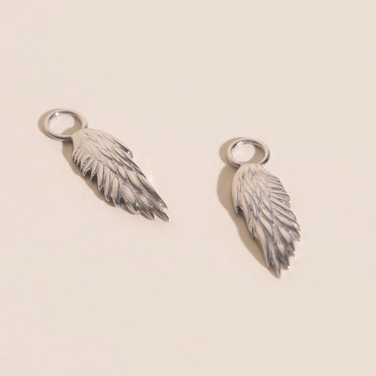 Wing Chunky Huggie Hoop Charms - Image 6