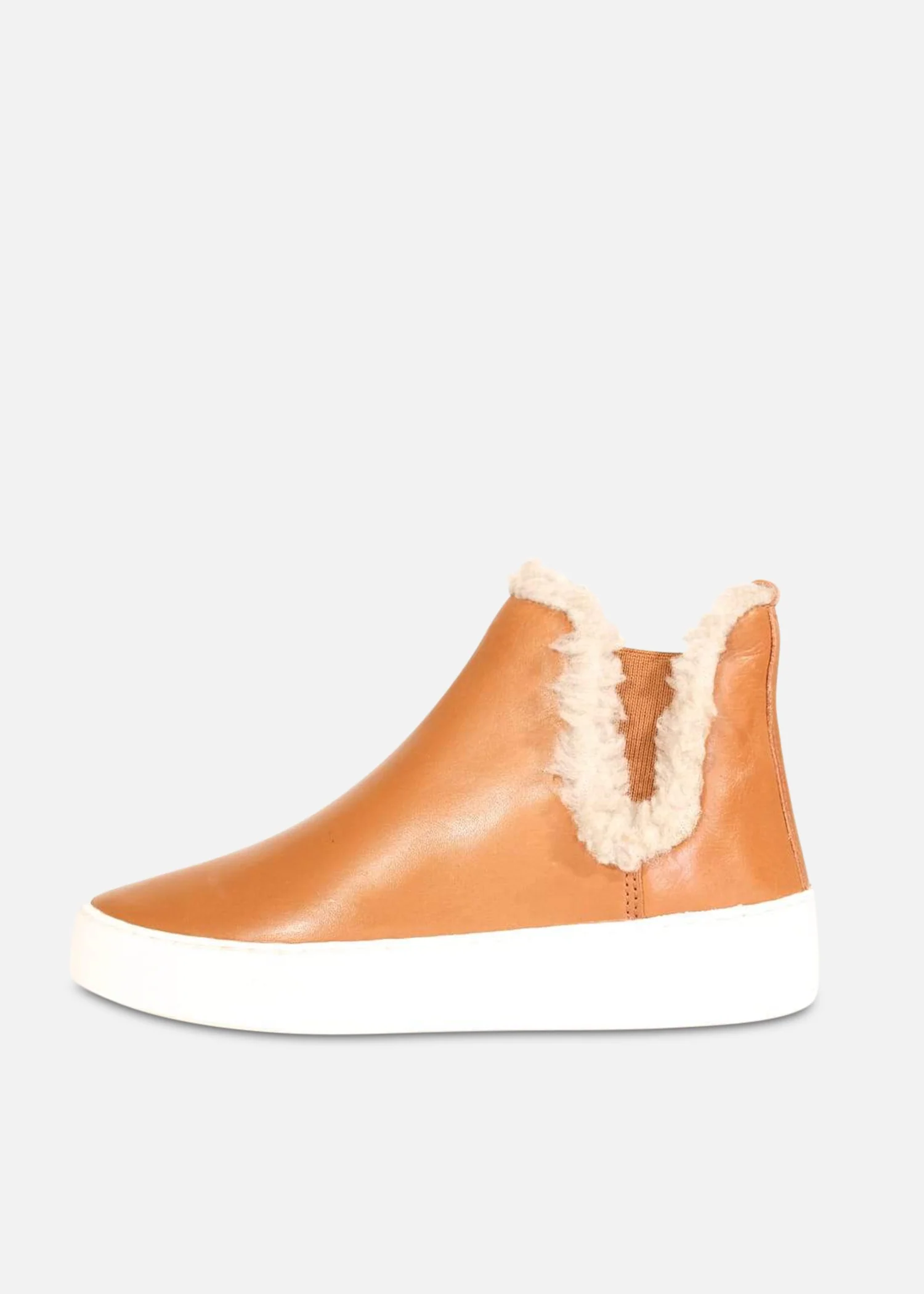 Winston Shearling Detail Sneakers - Image 5