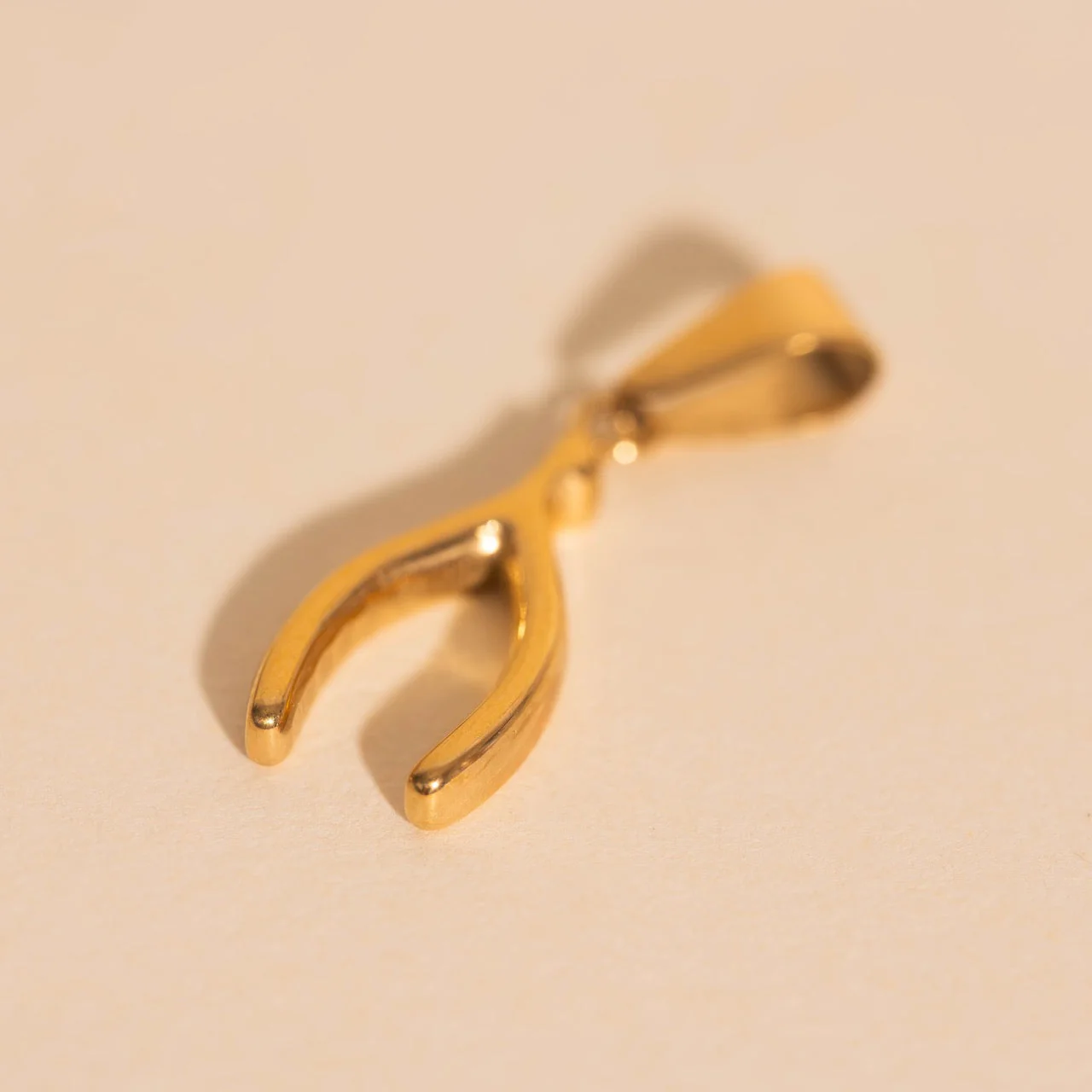 Wishbone Necklace Charm - Image 6
