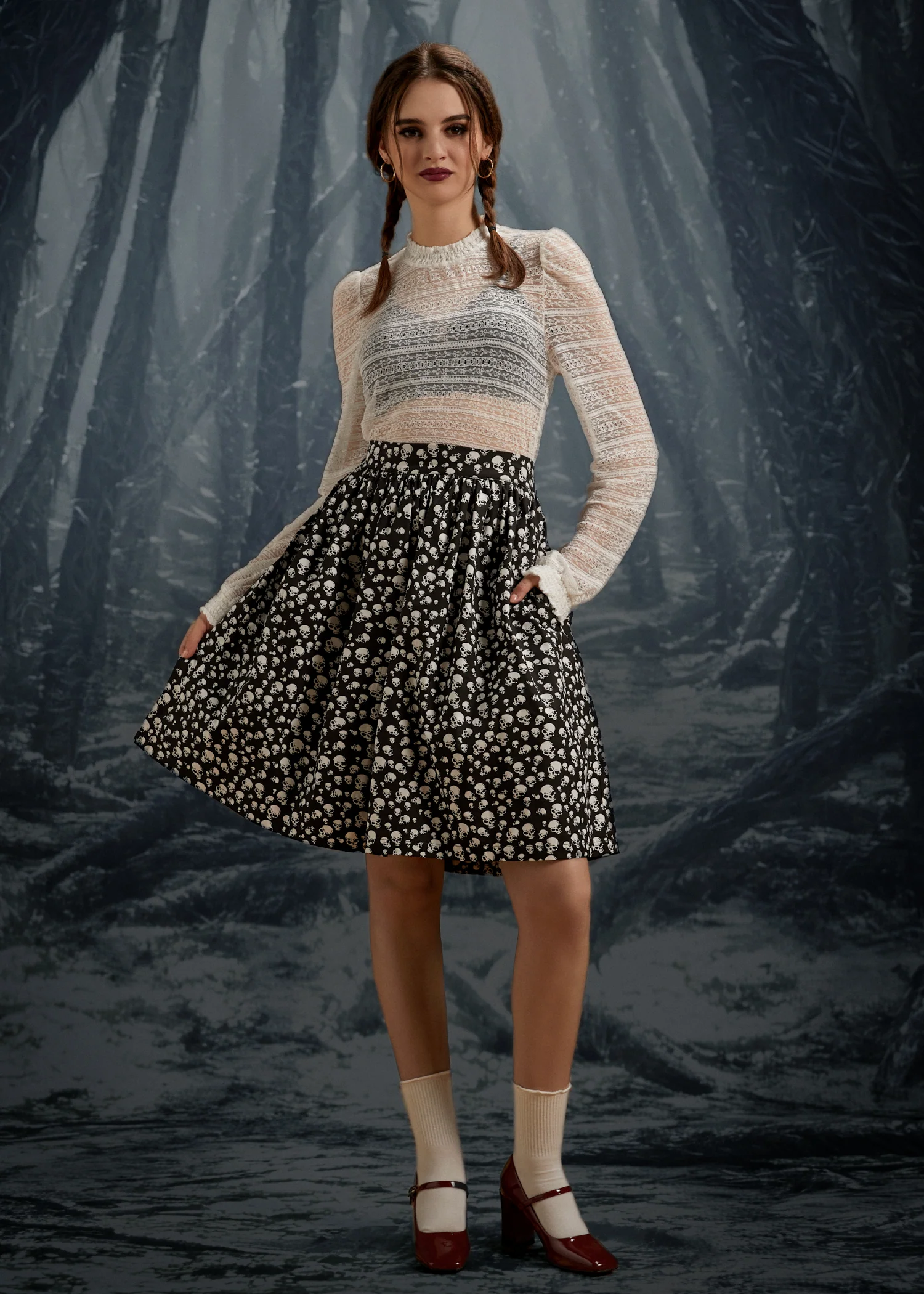 More Than Charming Cotton Skirt - Image 3