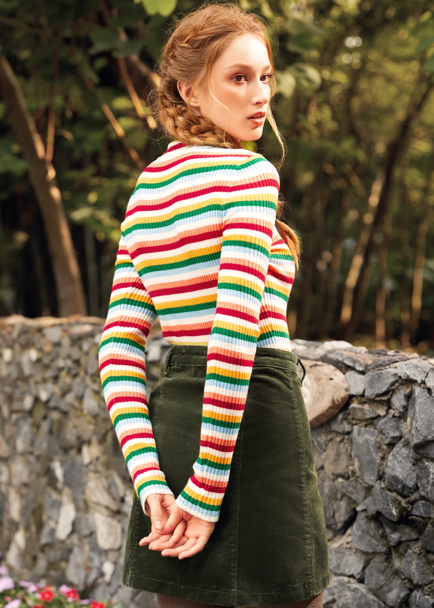 Woodstock Wanderer Ribbed Turtleneck - Image 4