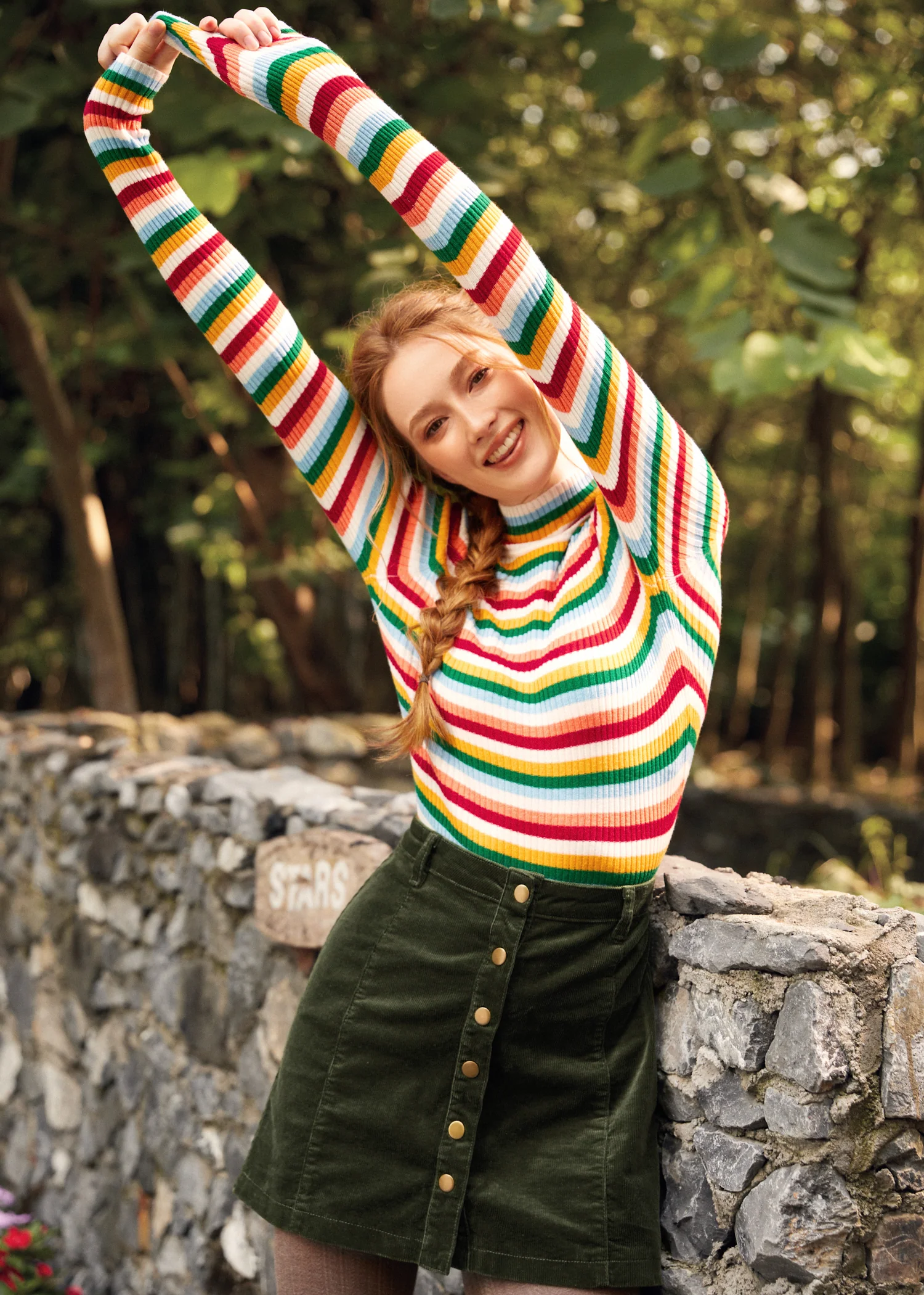 Woodstock Wanderer Ribbed Turtleneck - Image 6