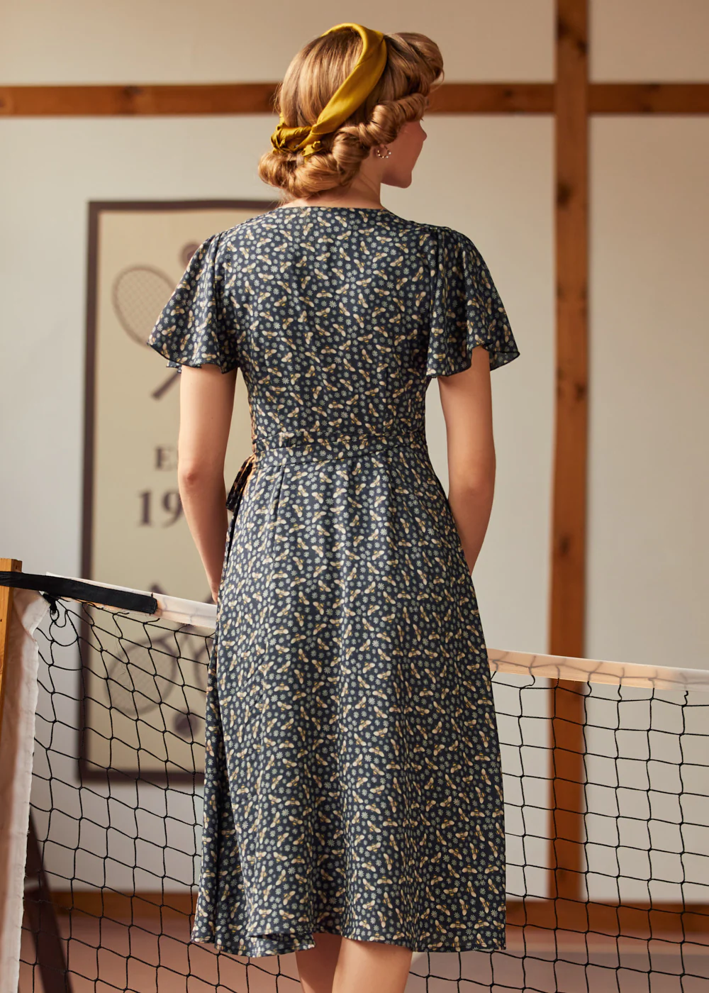 Vintage Vogue Cape Dress - Image 4