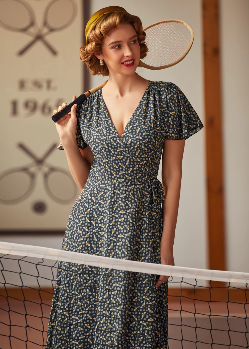 Vintage Vogue Cape Dress - Image 8