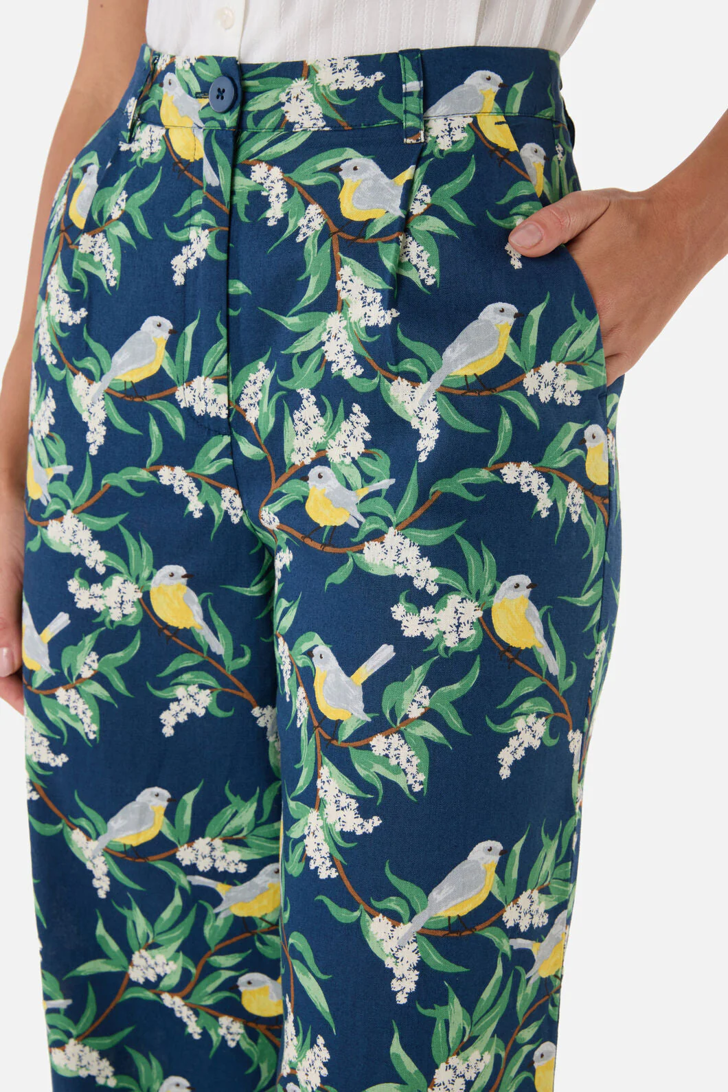 Yellow Robin Relaxed Pant - Image 2