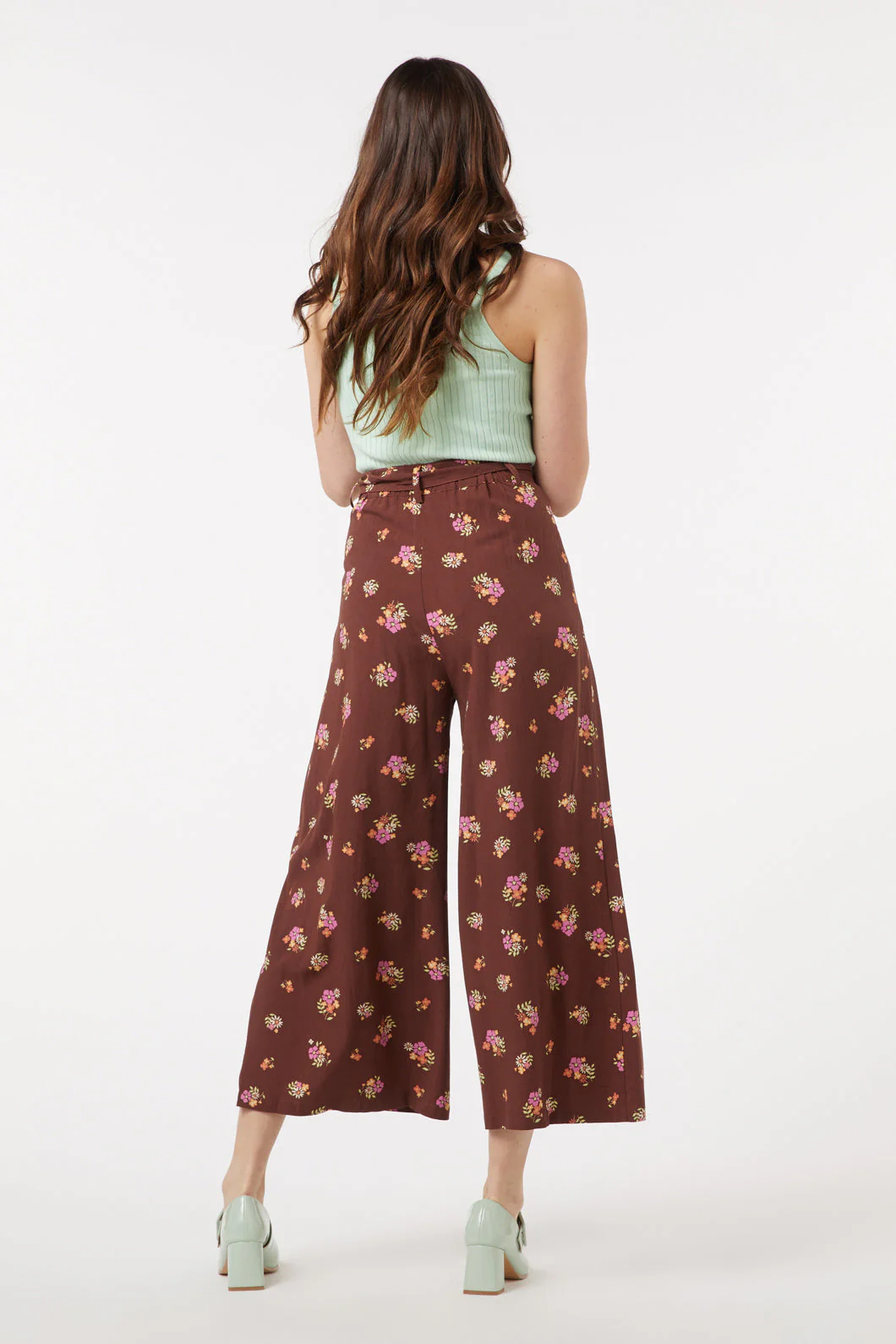 Ziva Floral Wide Leg Pant - Image 2